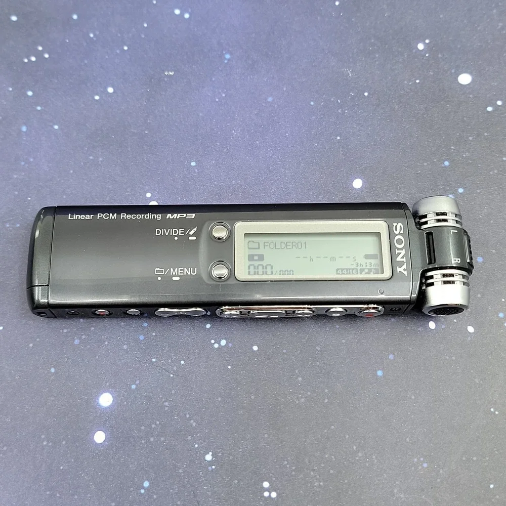 Sony ICD-SX750 Handheld Digital Voice Recorder - Tested & Working!